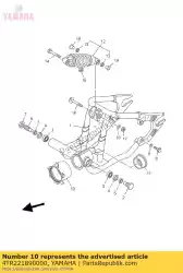 Tutaj możesz zamówić but, guma od Yamaha , z numerem części 4TR221890000: