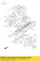 3B3E53730000, Yamaha, tubo, respirador yamaha ns xf yn 50 2007 2008 2009 2010 2011 2012 2013 2014 2015 2016, Novo