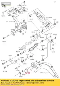 kawasaki 420360788 01 mouw, 12.1x20x44.5 