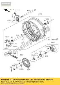 kawasaki 410680023 as, rr zr750-j1h - afbeelding 11 van 11