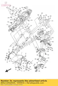 yamaha B902164G000X rester 2 - La partie au fond