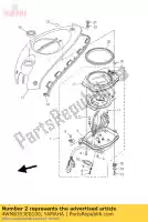 4WM8353E0100, Yamaha, case, meter upper yamaha xv 1600 2000 2001 2002, New