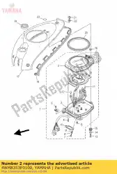 Here you can order the case, meter upper from Yamaha, with part number 4WM8353E0100: