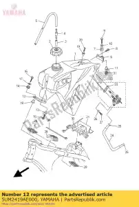 yamaha 5UM2419AE000 holder - Bottom side