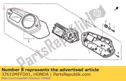 Tutaj możesz zamówić komplet kufrów, górna od Honda , z numerem części 37610MFFD01: