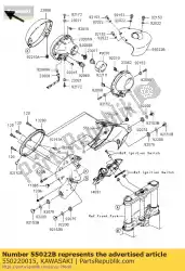 Qui puoi ordinare lampada frontale da Kawasaki , con numero parte 550220015: