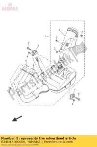 Yamaha B34E47100000 complete exhaust system - image 17 of 17