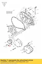 Here you can order the bracket neut id lead ret from Triumph, with part number T1260965: