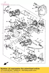 Qui puoi ordinare jet, main (# 128) da Yamaha , con numero parte 3TJ149438300: