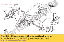 Here you can order the set illust*type1* from Honda, with part number 17555GCFA40ZA:
