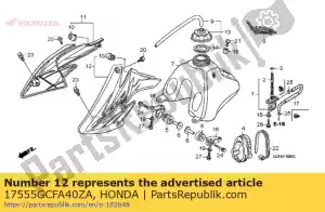 Honda 17555GCFA40ZA set illust*type1* - Bottom side