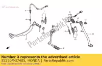 35350MG7405, Honda, sw assy., rr stop honda cb  s st pan european a xl transalp v sport cbr f super four twin x t r cb450s cb1000f cb500 st1100a cb500s xl650v 450 1100 500 650 1000 , Nuovo