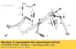 Aquí puede pedir sw assy., rr stop de Honda , con el número de pieza 35350MG7405: