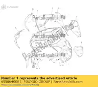 65506400R7, Piaggio Group, Scudo anteriore     , Nuovo