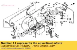 Tutaj możesz zamówić w?? Cznik kpl., rozrusznik magnetyczny od Honda , z numerem części 35850MT8000: