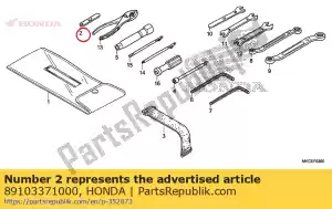 honda 89103371000 calibre, sonda, 0.7 mm - Lado inferior