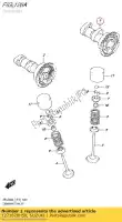 1271028H50, Suzuki, árvore de cames, entrada suzuki rm z450 rmz450 450 , Novo