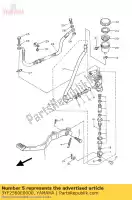 3YF2580E0000, Yamaha, rear master cylinder assy yamaha xtz tenere 660, New