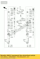 440130021, Kawasaki, tubo-garfo interno kawasaki zrx  s r c zrx1200 zrx1200r zxr1200s 1200 , Novo