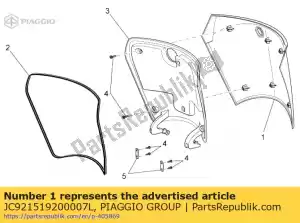 Piaggio Group JC921519200007L porta - Lado inferior