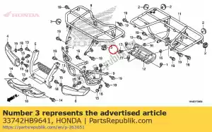 Honda 33742HB9641 riflettore, fr. riflesso (em - Il fondo