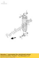 6210031G10019, Suzuki, absorber assy,r suzuki lt a 700 2006 2007, New