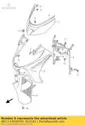 Qui puoi ordinare scudo, gamba anteriore da Suzuki , con numero parte 4811114G00YAY: