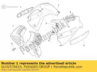 GU32576610, Piaggio Group, protezione rh moto-guzzi breva ie 750 2003, Nuovo