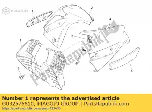 Piaggio Group GU32576610 rh protección - Lado inferior