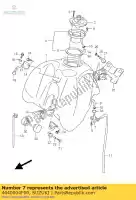 4440004F00, Suzuki, junta, dreno suzuki xf 650 1997 1998 1999 2000 2001, Novo