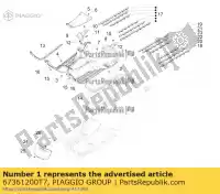 67361200T7, Piaggio Group, mittelkonsole     , Novo