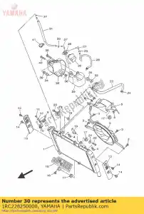 yamaha 1RC228250000 protector 1 - Bottom side