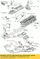 211750944, Kawasaki, centralina elettronica zg1400 kawasaki  tr 1400 2015 2016 2017, Nuovo