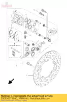 5SEF582T1000, Yamaha, disc brake yamaha vp 300 2005, New