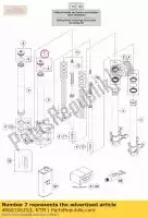 48601062S3, KTM, tappo a vite m51x1,5 bianco compressione cpl. husqvarna ktm  adventure enduro smc super duke 690 701 1190 1290 2013 2014 2015 2016 2017 2018 2019, Nuovo