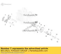 B015423, Piaggio Group, ustalacz wahacza piaggio beverly bv mp3 350 maxi sport x x10 zapm69 zapm69300, zapm69400 zapma20s zapma2200 zapmd220,  zapmd2200 zapta130 zaptd120 350 400 2011 2012 2013 2014 2015 2016 2017 2018 2019 2020 2021 2022, Nowy