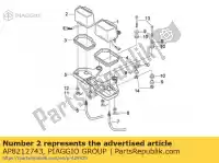 AP8212743, Piaggio Group, Tachometr aprilia  mx pegaso rx tuareg 50 1989 1990 1991 1992 1995 1996 1997 1998 1999 2000 2001 2002 2003 2004, Nowy