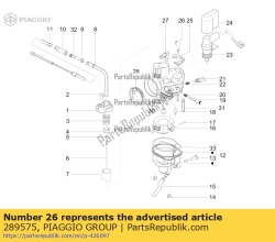 Aprilia 289575, Vis, OEM: Aprilia 289575