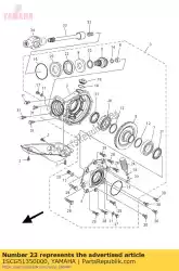 Qui puoi ordinare tubo da Yamaha , con numero parte 1SCG51350000: