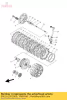 5NL161501000, Yamaha, engrenage entraîné primaire comp. yamaha wr yz 250 2001 2002 2003 2004 2005 2006 2007 2008 2009, Nouveau