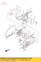 5GJ154530100, Yamaha, joint yamaha  xp 500 530 560 2005 2006 2007 2008 2009 2010 2011 2013 2014 2015 2016 2017 2018 2019 2020 2021, Nouveau