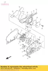 Aquí puede pedir empaquetadura de Yamaha , con el número de pieza 5GJ154530100: