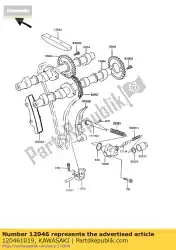 Qui puoi ordinare pignone, cam, 42t da Kawasaki , con numero parte 120461019: