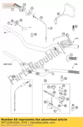 Qui puoi ordinare kit tubi kpl. Con connessioni da KTM , con numero parte 54732063000: