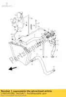 1785141G00, Suzuki, tuyau, entrée rdtr suzuki gsx r 1000 2005 2006 2007 2008, Nouveau