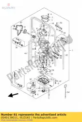 Qui puoi ordinare jet, principale, 190 da Suzuki , con numero parte 0949138011: