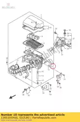 Here you can order the tube,breather from Suzuki, with part number 1385305H00: