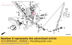 Here you can order the separator comp. From Honda, with part number 45518MENJ01: