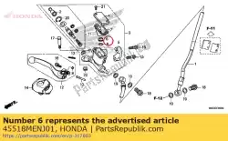 Aquí puede pedir separador comp. De Honda , con el número de pieza 45518MENJ01: