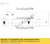 2R000205, Piaggio Group, geen beschrijving beschikbaar op dit moment aprilia etx lbmetx10 150 2014 2016 2017 2018 2019, Nieuw